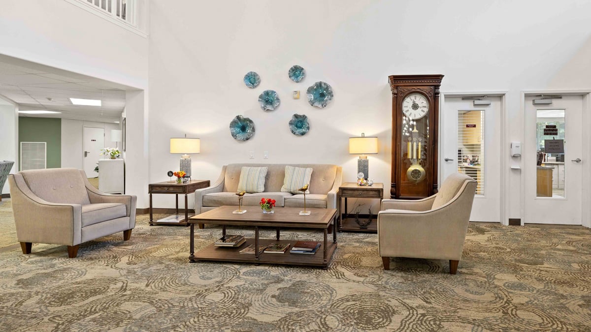 The atrium at Carolina Estates