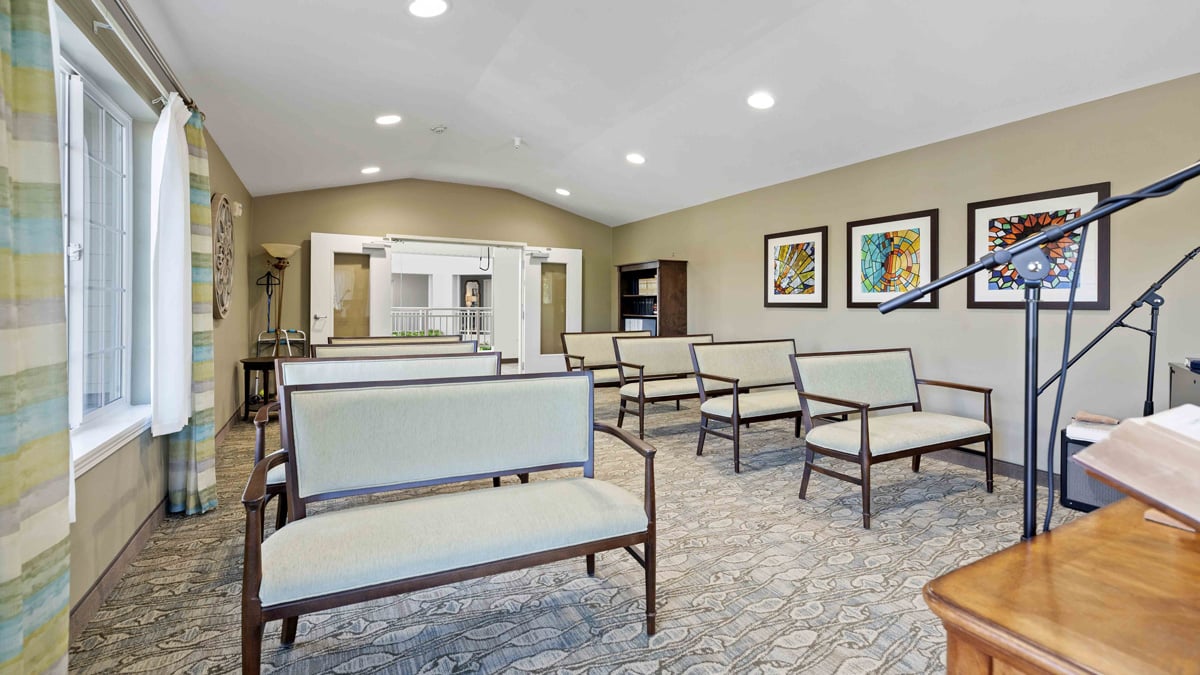 The chapel at Carolina Estates