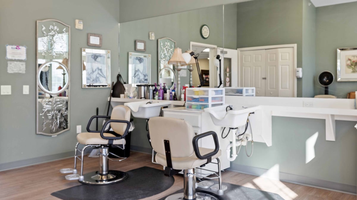 The beauty salon at Carolina Estates